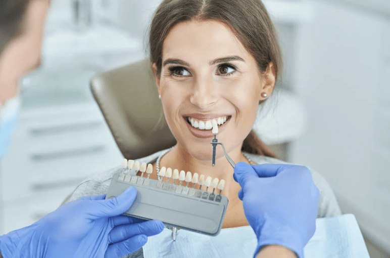 Porcelain Teeth Whitening